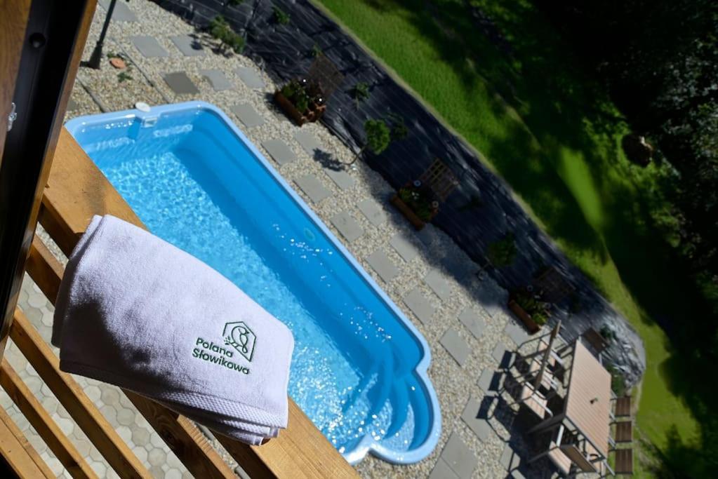 Polana Slowikowa 5 Star- Domek W Gorach Z Jacuzzi, Sauna,Basen,Ogrod Z Lasem, Kominek I Narty Stroza  Εξωτερικό φωτογραφία