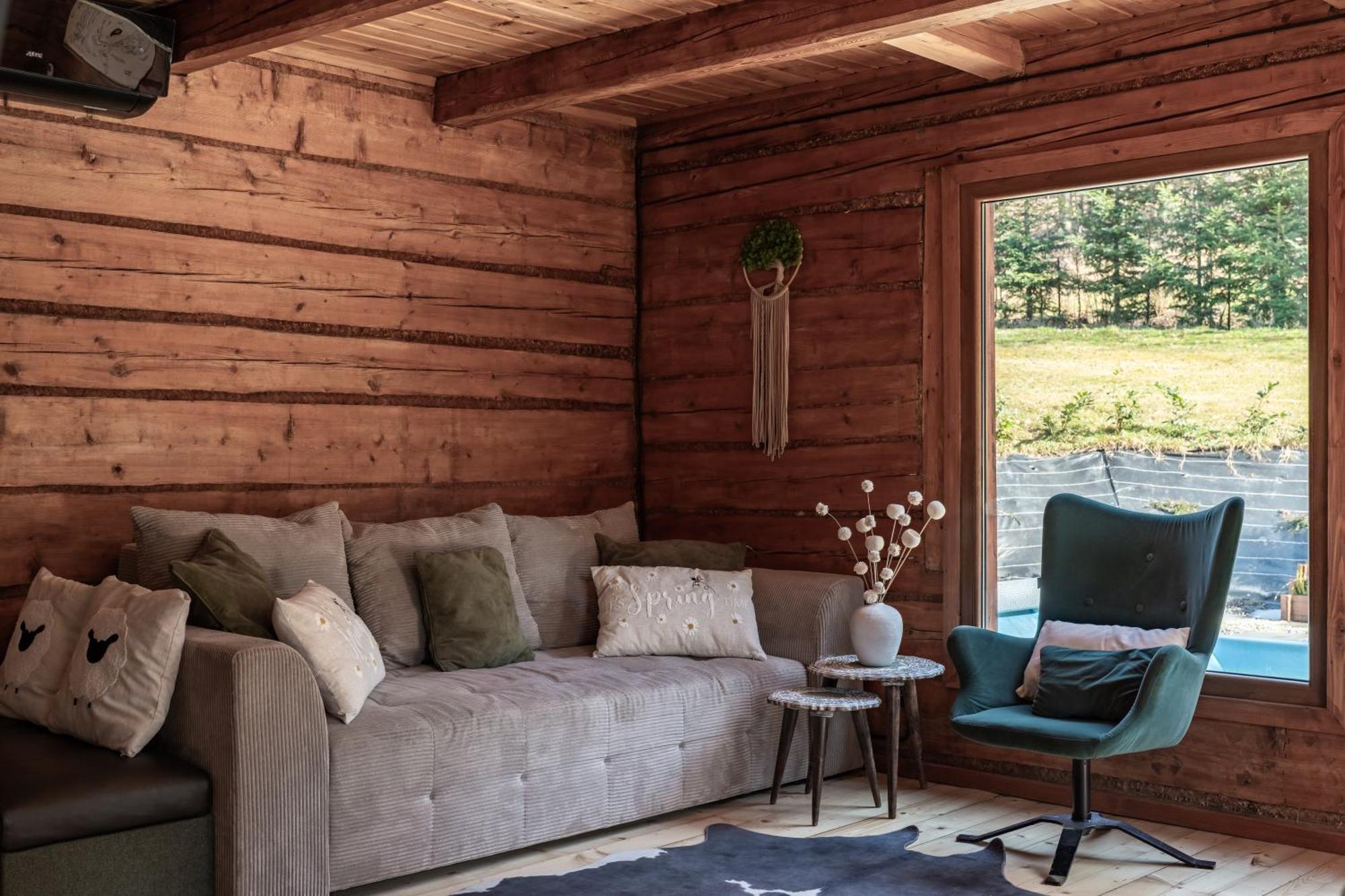 Polana Slowikowa 5 Star- Domek W Gorach Z Jacuzzi, Sauna,Basen,Ogrod Z Lasem, Kominek I Narty Stroza  Εξωτερικό φωτογραφία