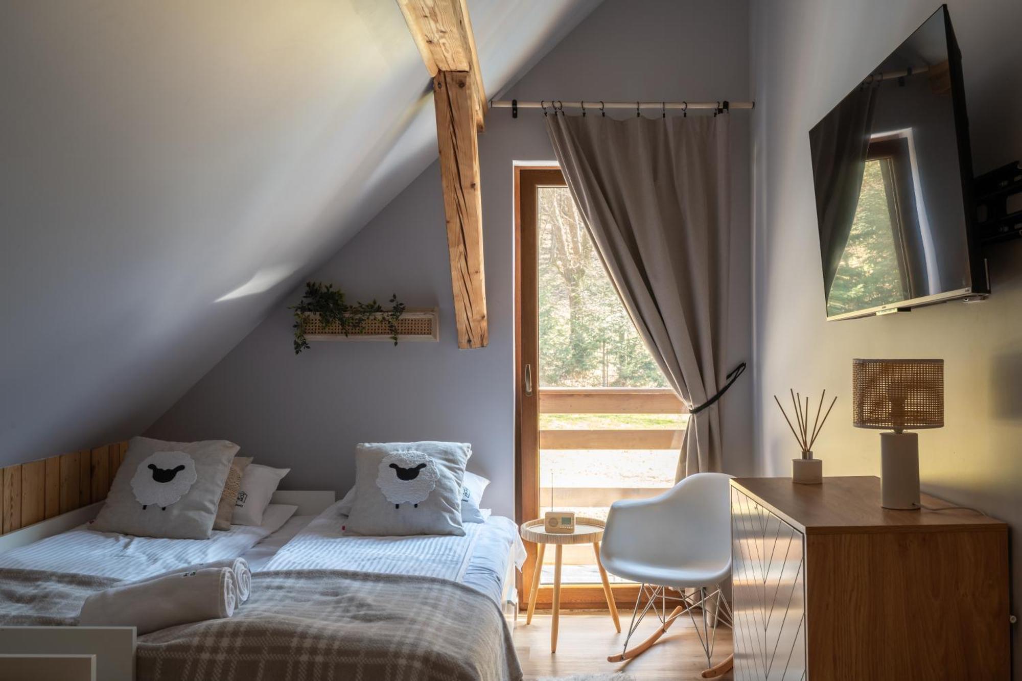 Polana Slowikowa 5 Star- Domek W Gorach Z Jacuzzi, Sauna,Basen,Ogrod Z Lasem, Kominek I Narty Stroza  Εξωτερικό φωτογραφία